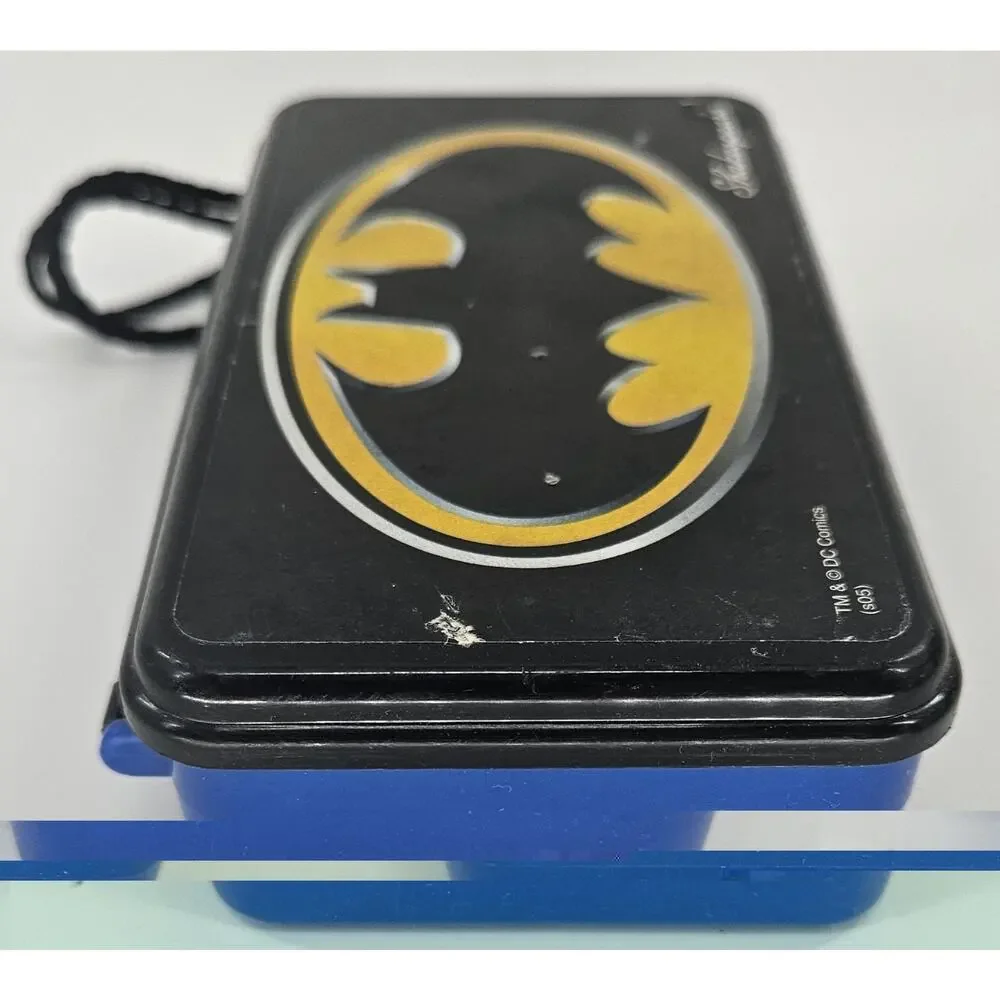 2005 Batman Shakespeare Mini Fishing Tackle Box DC Comics Wrist Strap